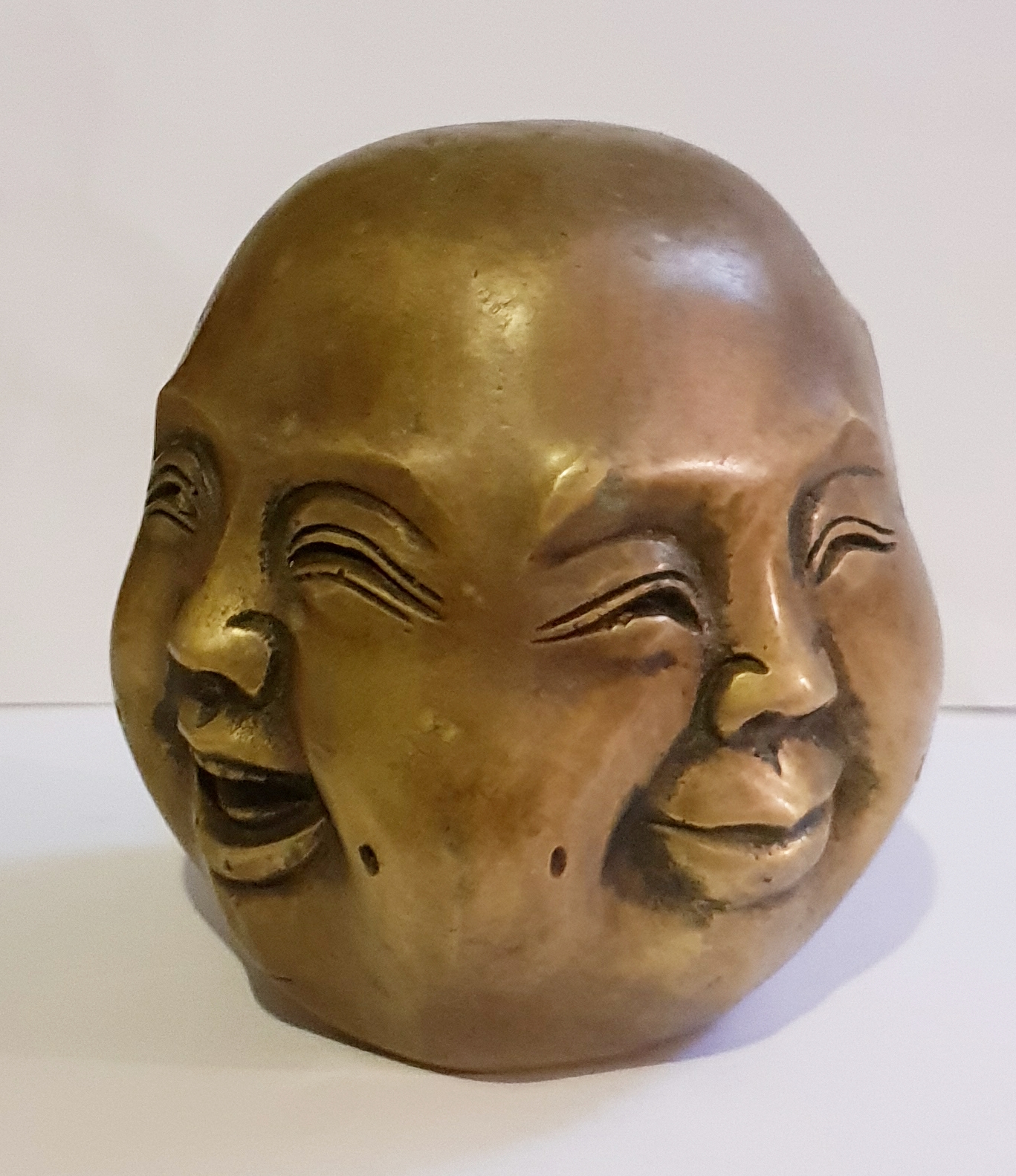 Four Faces of Buddha Tiller Pin (image for) Four Faces of Buddha Tiller Pin